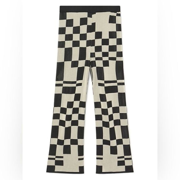 Paloma Wool Puerto Pant in Black Check - Picture 5 of 10
